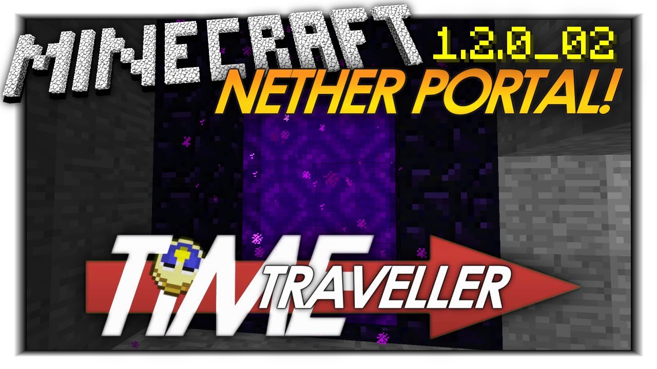 Minecraft: The Time Traveler! NETHER UPDATE! (a1.2.0_02