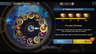 Starlight Treasure and Crystal Spins King of Avalon Ft. Berserker Zeus