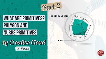 WHAT ARE PRIMITIVES || POLYGON AND NURBS PRIMITIVES || CREATIVE CLOUD || PART-2