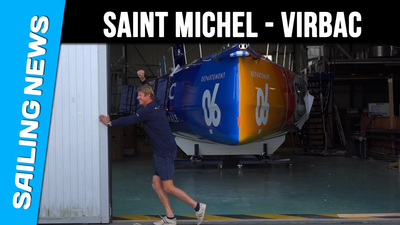 Saint Michel- Virbac : Mise à l'eau de l'IMOCA 60