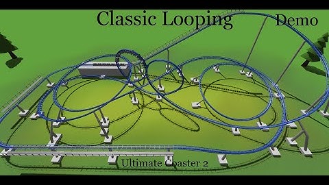 Classic Looping DEMO from Ultimate Coaster 2 (4k)