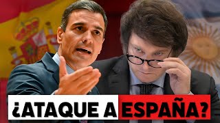 ¿Ha atacado Javier Milei a España o a Pedro Sánchez?