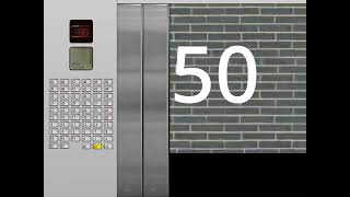 Schindler M-Series Service lift at The Schindler Hotel (Random Scratch Projects TURBOWARPED #843)