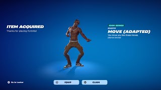 How To Get Move Adapted Emote For FREE! (Fortnite)