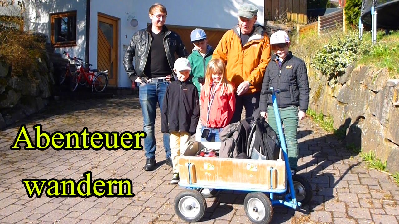Abenteuerwandern mit Kindern