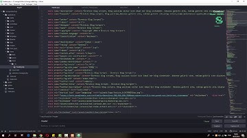 Codeigniter Dersleri Blog Sitesi Yapımı Ders 1 - Tema Giydirme ve Framework Yapısı