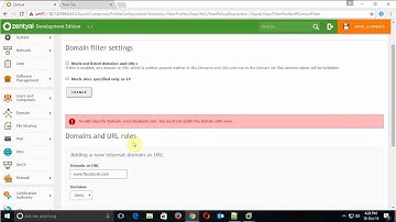 How to filter HTTP/Web traffics on Zentyal Server 4.2 Firewall