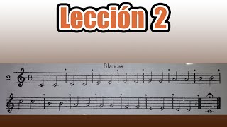 Lección 2 - Solfeo de los Solfeos