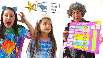 Ruby and Bonnie learns responsibility with kids to-do list
