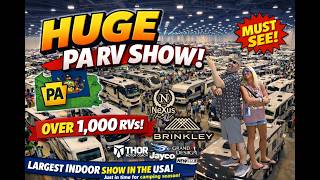 Pa rv show 2026, largest indoor RV show on the east coast