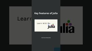 Why JULIA is the Future of Speed! 🚀 #Shorts #julia #programming