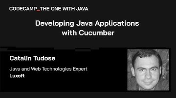 Developing Java Applications with Cucumber, with Catalin Tudose