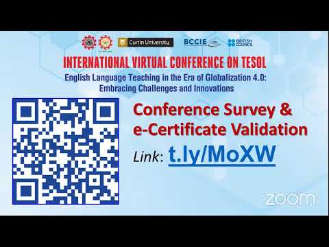 INTERNATIONAL VIRTUAL CONFERENCE ON TESOL