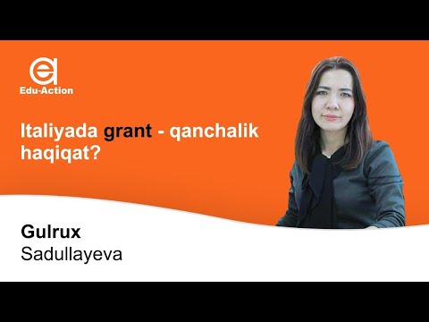 Edu-Action Experts #10 | ​​Italiya grant - qanchalik haqiqat?