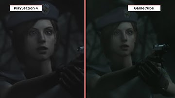 Resident Evil: PS4 vs. GameCube Graphics Comparison