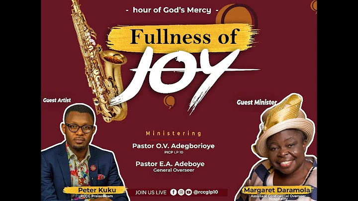 HOUR OF GOD'S MERCY | FULLNESS OF JOY WITH Pastor ...