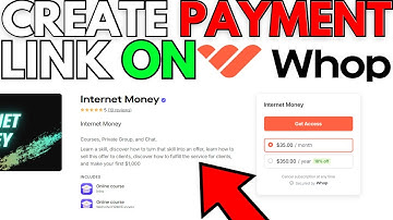 UPDATED! HOW TO CREATE PAYMENT LINK ON WHOP 2025! EASY TUTORIAL