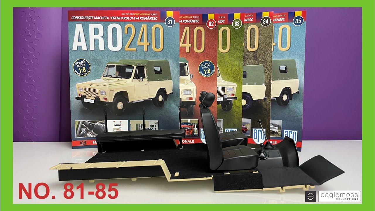 1:8 Aro 240 - Eaglemoss (project update, No. 81-85)