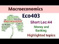 Eco403 short lecture:44 | Eco403 lesson:44 | learn with Mdm | best short lectures |
