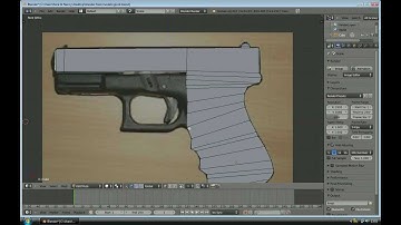 Blender 2.63 Tutorial: how to make a gun part 1 [HD]