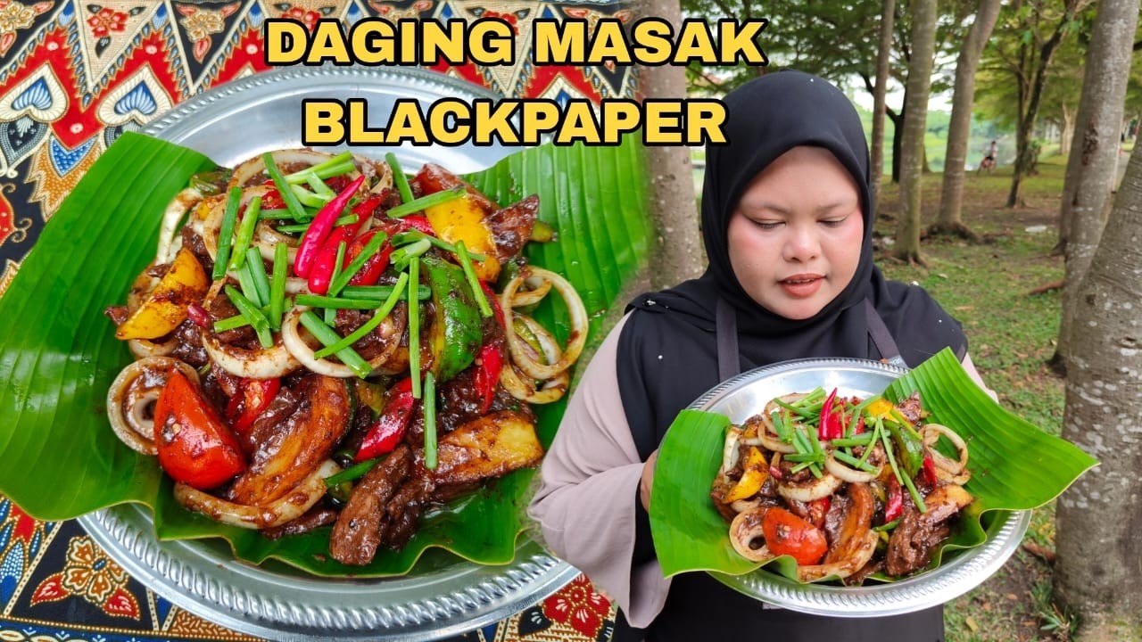 DAGING BLACK PEPPER|| TIPS LEMBUTKAN KAN DAGING 15MINIT TERUS LEMBUT DAGING || SIMPLE DAN SEDAP...