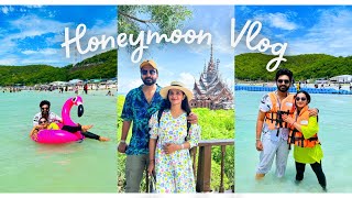 First Trip Together ❤️ | Thailand | Pattaya | Malavika Krishnadas | Thejus