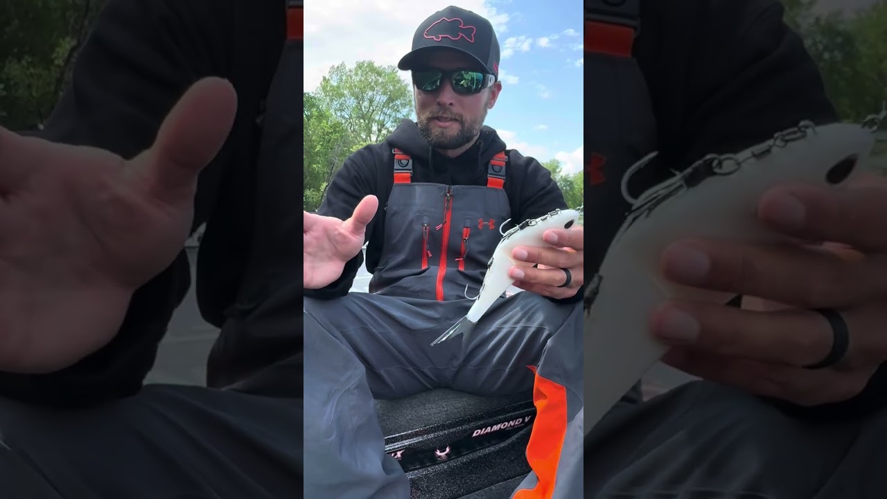 He throws this EVERYWHERE for bass… #bass #fishing #bassfishing #shorts