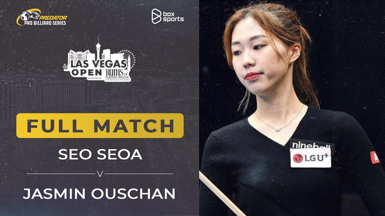 FULL MATCH | Jasmin Ouschan vs Seo Seoa | Las Vegas Open Women 2024 | Tứ Kết