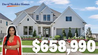 David Weekley Homes I New Homes For Sale In Cypress, Tx I Vanner Plan