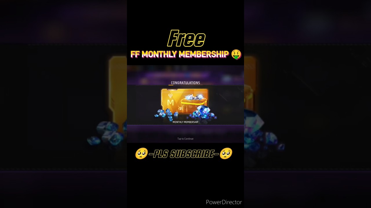 Free Monthly Membership 🤑| Top up Short🍷!