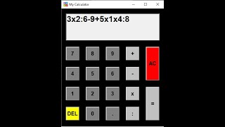 Simple Calculator Java AWT