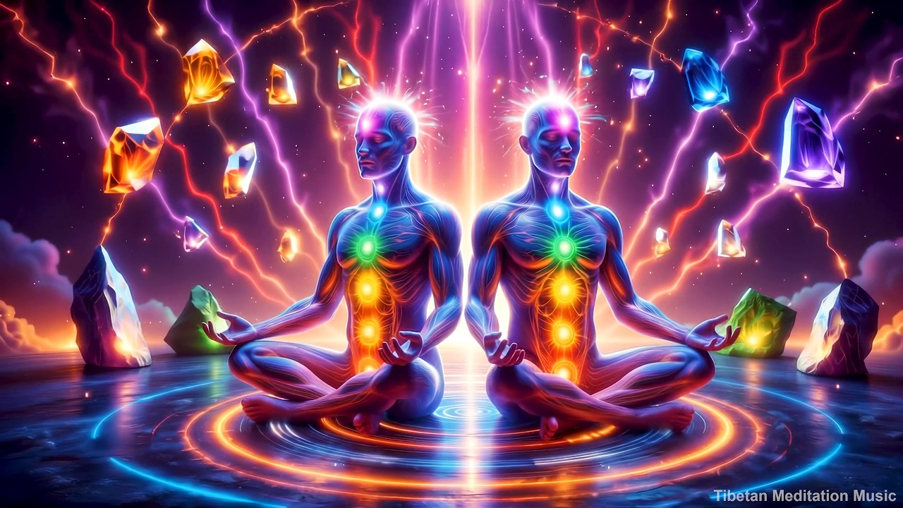Быстрое очищение 7 чакр, устранение всех повреждений тела, сверхбыстрое восстановление и целитель...
