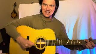 Right Hand Technique Fixes for Bluegrass Rhythm Guitar // How to not get “hung up” on strings