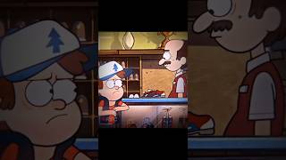 🤔THIS GUY NEVER LOOKS ON THE RIGHT... | #gravityfalls #dipper #funny #disney #cartoon #shorts