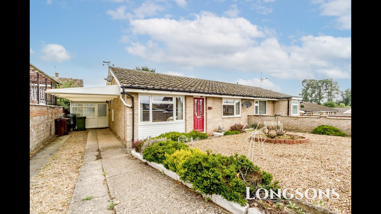 BUNGALOW TOUR UK Popular village! Mundford, Norfolk. 2 bedroom, For Sale with Longsons Estate Agents