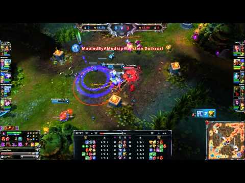 Elise gets counter ganked
