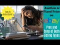 eBay for Beginners: Should You Use Auction or Fixed Price?