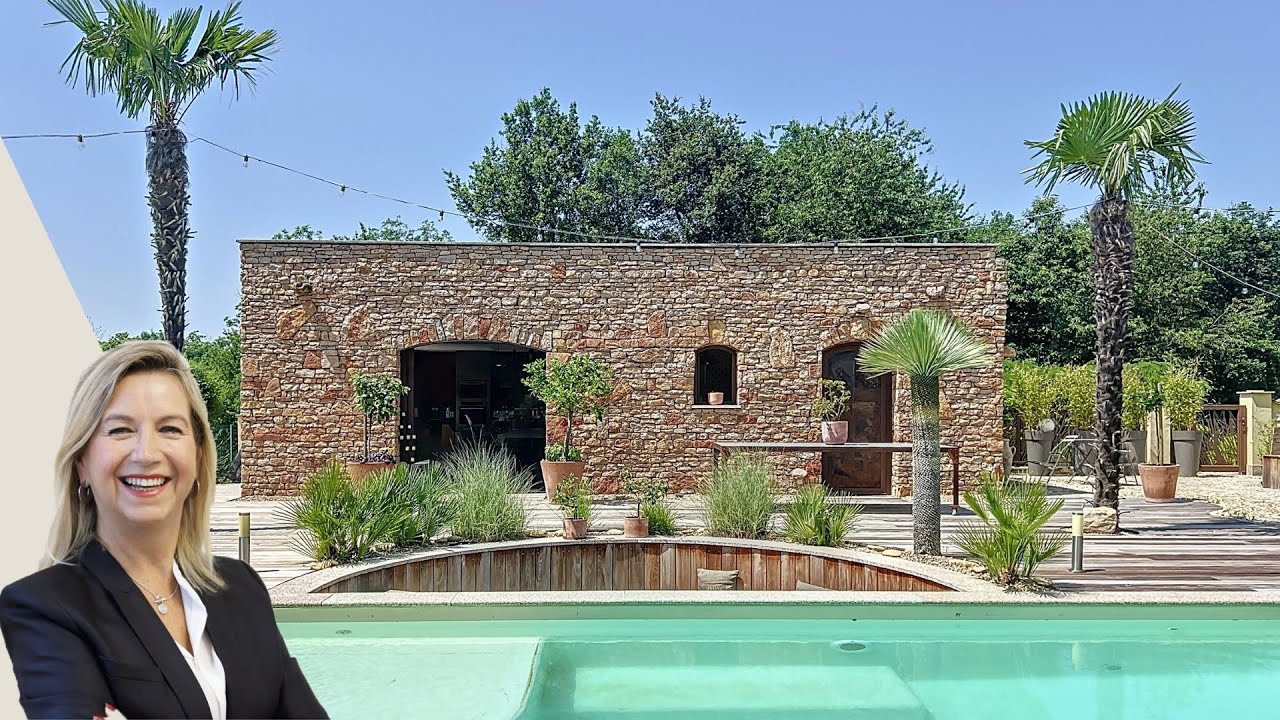 Domaine familiale avec piscine et jardin d'exception