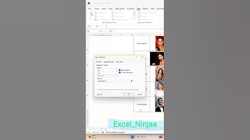 How to create image dropdown menu. #excel #exceltips #exceltricks #corporate #spreadsheets #account