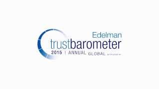 2015 Edelman Trust Barometer - Trust in Business