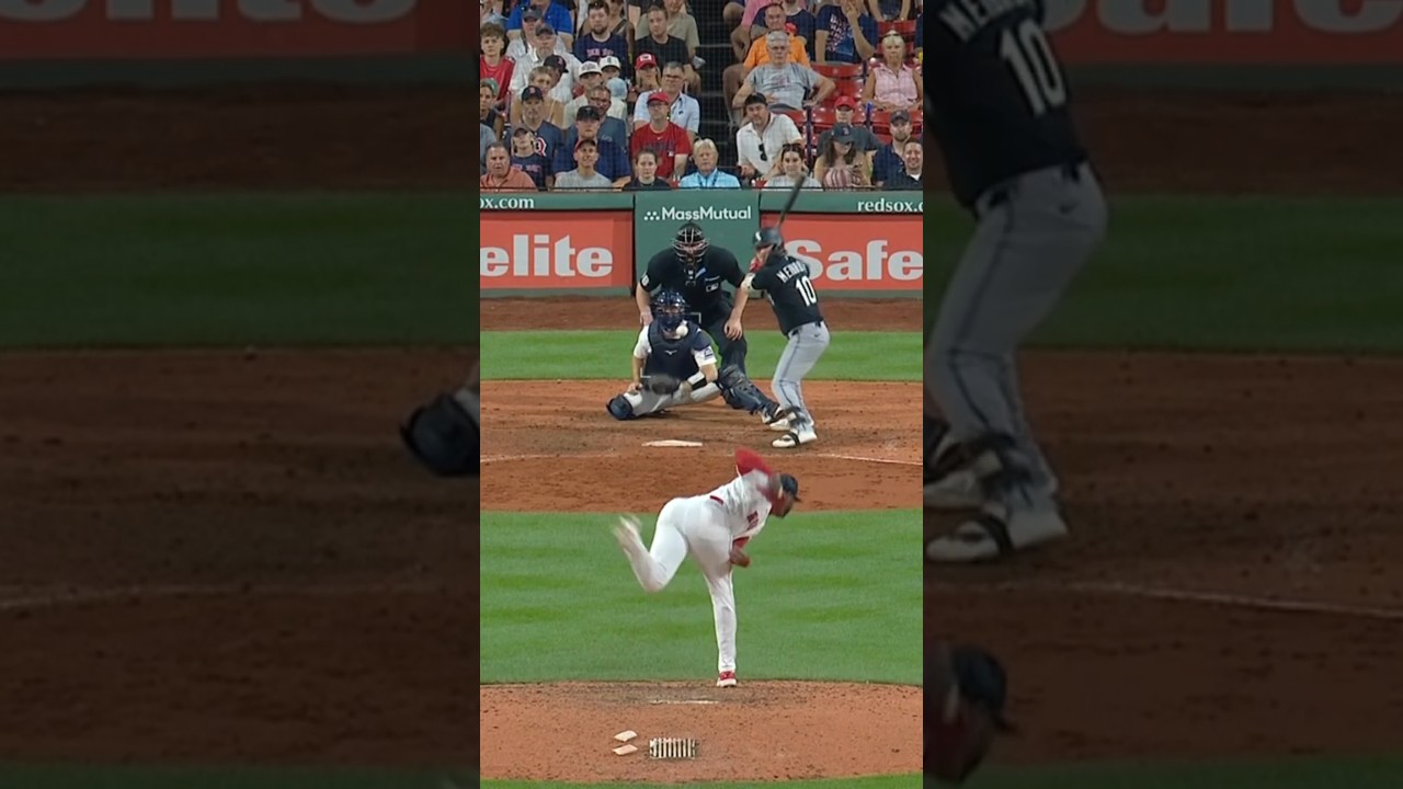 CHASE MEIDROTH. TO THE MONSTER. AGAIN. #homerun #highlights #mlb