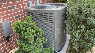The Installation Of My Brand New 2024 Trane Xr15 Air Conditioner