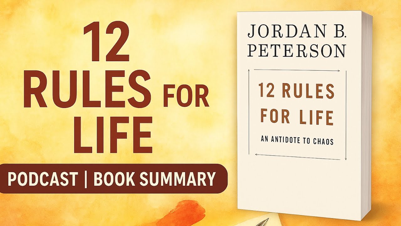 12 Rules for Life by Jordan B. Peterson | Transform Chaos into Order | Book Summary & Life Lessons