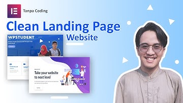 Membuat Website Landing Page Clean Tanpa Coding - Elementor