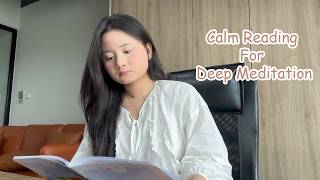 Calm Reading For Deep Meditation - Soothing Calm Night (Official Music Video)