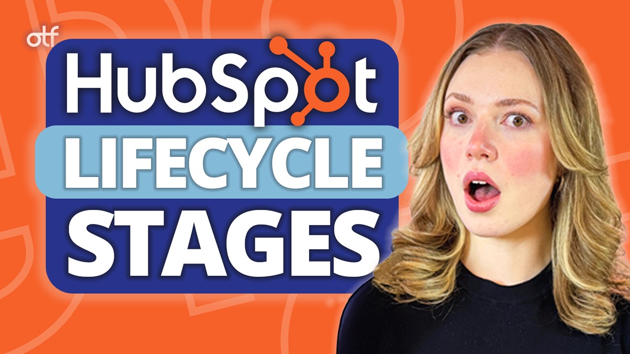 How To Use HubSpot For Beginners: HubSpot Lifecycle Stages - YouTube