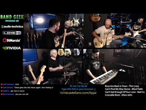 Live Solo Streaming Rock Show!