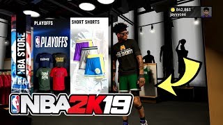NBA 2K19 SHORT SHORTS ARE BACK IN THE NBA STORE RIGHT NOW NBA 2K19 NEW 2K SAYING T-SHIRTS OUT 2K19!