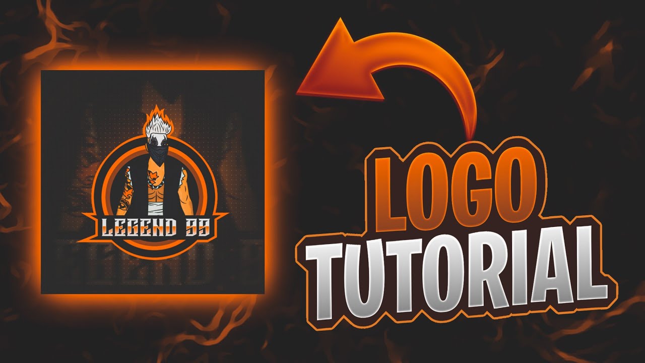 How To Make Gaming Logo In Android // Mascot Logo Free Fire //  How To Make Mascot Logo // SHUBH99