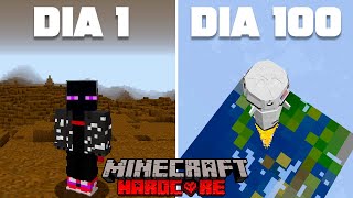 Sobreviví 100 días en un PLANETA MUERTO, destruido por la humanidad 💀🟫 by Enderkray 1,049,757 views 1 year ago 24 minutes